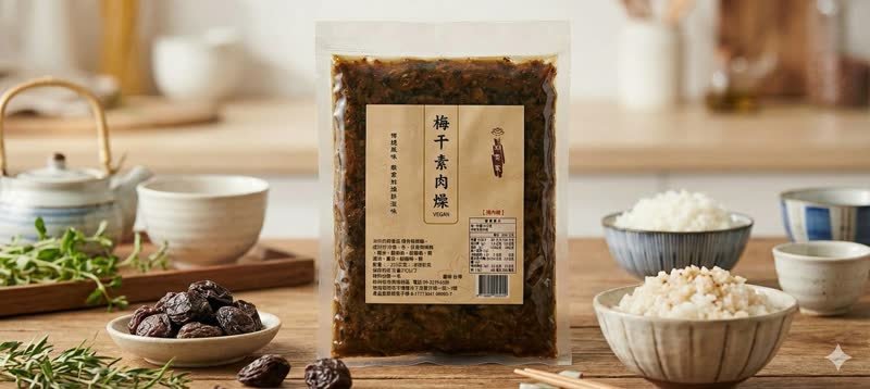 梅干素肉燥
