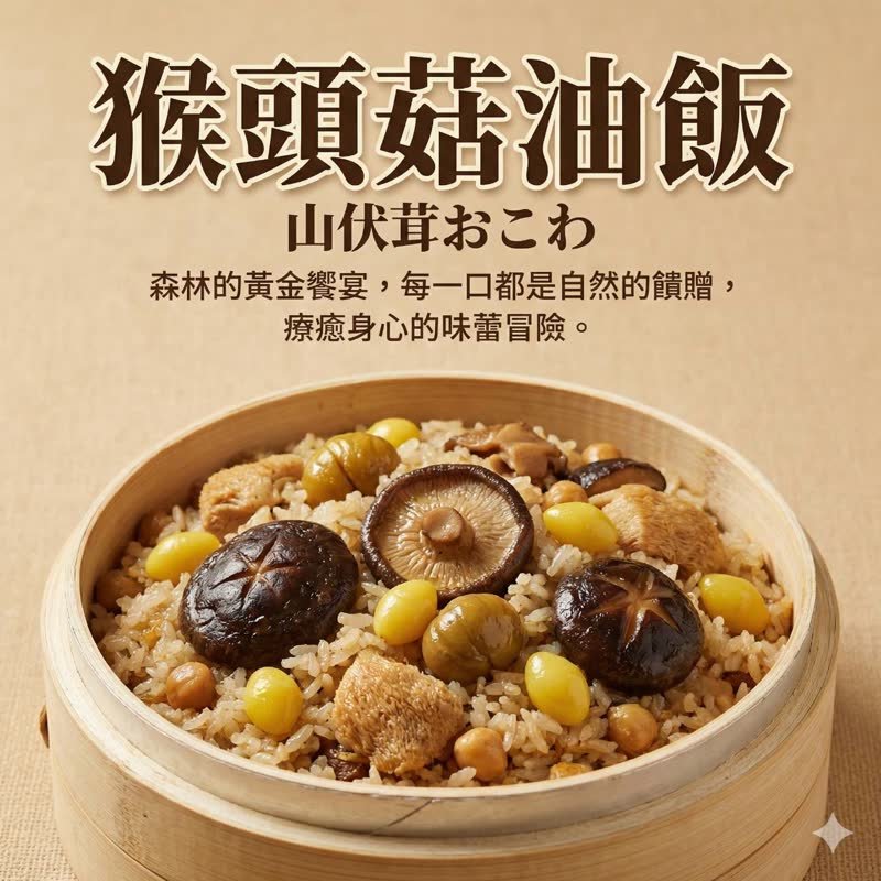 猴頭菇油飯